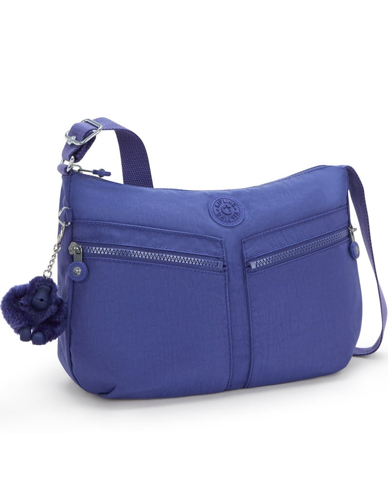 كيبلينغ حقيبة كروس بودي متوسطة للنساء من إيزيلا - أزرق محيطي - Image 4